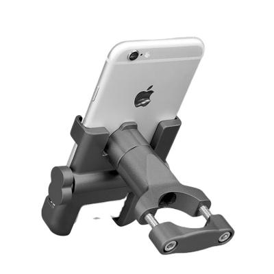 China Amazon Aluminum Alloy Adjustable Bike Phone Holder 360 Angle Adjustable Bike Mobile Phone Holder Hot Selling for sale