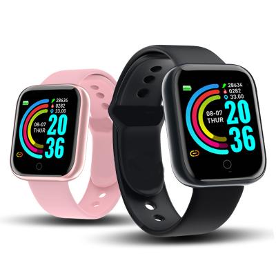 China APP control Y68 smartwatch D20 health fitness tracker smart bracelet D20s Y68 smart watch for sale