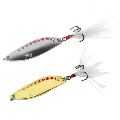 China Metal Spoon 2 Color Lure Hard Sequin Bait Artificial Bait BL-018 for sale