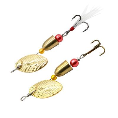 China Custom Fashion Design Artificial Metal Spoon Fishing Lure Sequins Bass Lure Baits From China BL-039 for sale