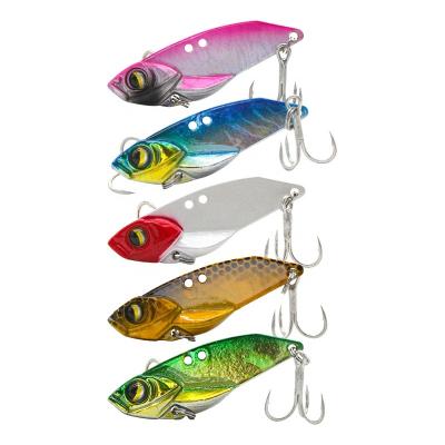 China Cost Effective Artificial Bait Vibrations For Spinning Bait 5g 10g 16g Sinking Metal Vib Lure BL-003 for sale