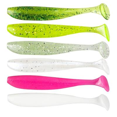 China 7cm / 2g Double Split Lure Lure T-tail Soft Plastic Soft Fish Bait BL-010 for sale