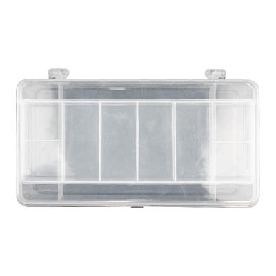 China Plastic PP fishing storage box Luya bait double-layer storage box, outside transparent and colorless for sale