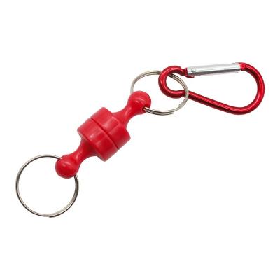 China Luya accessories strong magnetic hanging buckle fishing equipment metal luya outdoor pendant lost hand strap BL-013 for sale