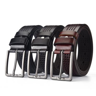 China Hot Selling High Quality Men's Belt Soft Western Custom Business Fashion Belt Jeans Belt for sale