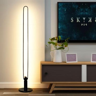 China Wholesale Style White Acrylic Modern Nordic Floor Lamp Diffuser Design Minimalist Floor Lamp for sale