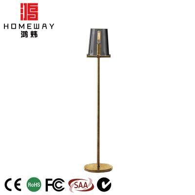 China Durable New Product Ideas Iron Made Table Lamp Brass Clear Glass Night Lamp For Bedroom for sale