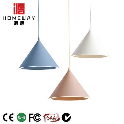 China White Acrylic Diffuser Modern Pendant Light Kitchen Pendant Lighting India Led Chandeliers For Home for sale