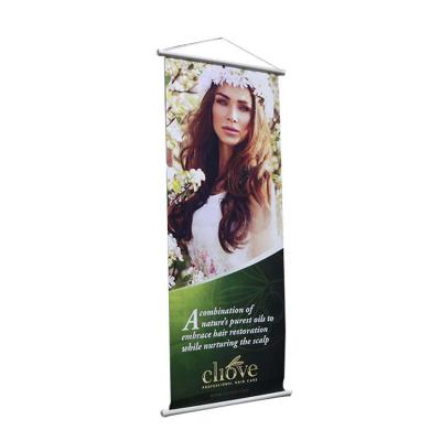 China Customized indpoor ​​fabric vertical hanging banner advertising hanging hanging banner for sale