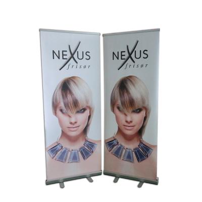 China Advertising Wholesale Trade Show Retractable Roll Up Banner Display Floor Roll Banner Stand for sale