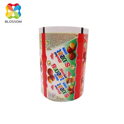 China Candy Twist Wrap Moisture Proof Films With Custom Design Twist Wrap For Chocolates Ball Caramel Wrappers Metallized Film for sale