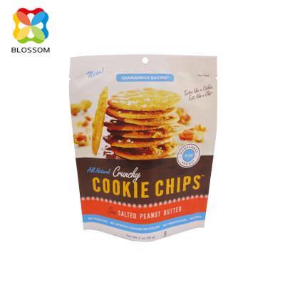 China Barrier Plastic Packaging Bag Stand Up Pouch For Pretzel Cookies Cookie for sale