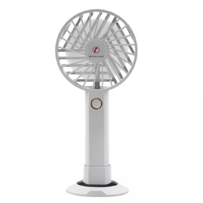 China Household Custom LOGO OEM USB Fan 1200mah Portable Rechargeable Battery Mini Handheld Fan for sale