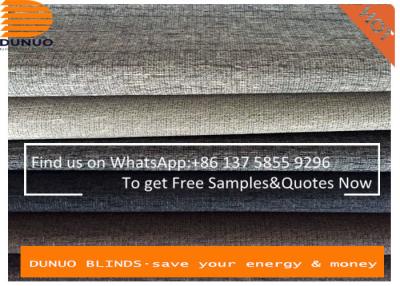 China Texture roller blinds fabric blackout roller blinds ,both sides same color coating window blinds from china manufacturer for sale