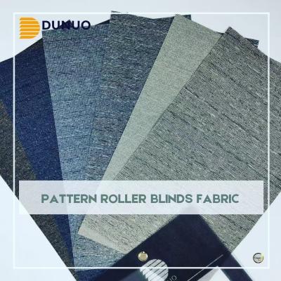 China Total Blackout Bamboo Pattern Roller Blinds en venta