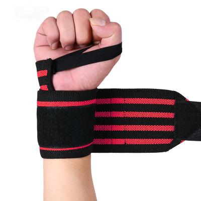 China Custom Weightlifting/Power Lifting Workout Fitness Weight Lifting Wrist Wraps Breathable Hand Support Gym Wrist Strap Wrist Support for sale