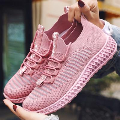 China DZ-8 Fashion Flats Dress 2020 Ladies Light Women Sneakers In Women Scarpe Colorful Donna Walking Sneakers Casual Shoes Stock for sale