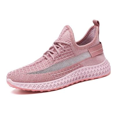 China JH66 Women's Flats Shoes Ladies Sneakers Breathable Flats Women Walking Shoes Slip On Sneakers for sale