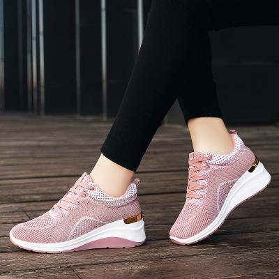 China Wholesale cheap high quality ladies casual shoes height increase 5cm ladies height increase shoes fashion trend N23 manufacturers for sale