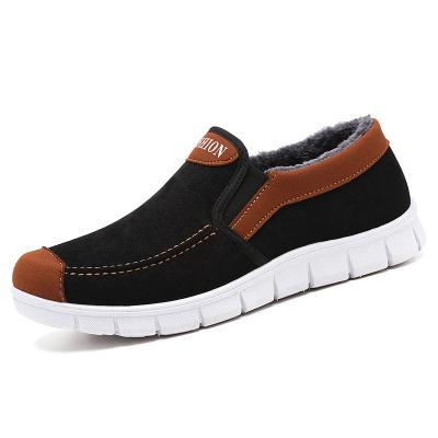 China Fashion Trend 308M Hard-Wearing Flat Warm Low Price Men's Lazy Running Shoes Men Sport for sale