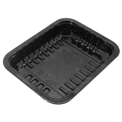 China Custom PET PS PP PVC Vacuum Shaped Disposable Plastic Blister PP Food Container Fruit Packing Tray for sale