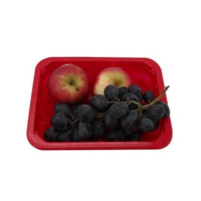 China Disposable Vacuum Forming Disposable Plastic Fruit Vegetable Meat Frozen Food Packaging for sale