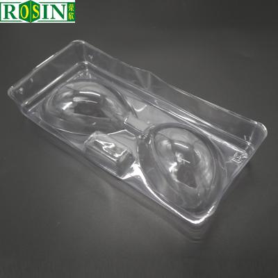 China Environmentally Friendly Packaging Custom Waterproof Blister Clamshell Box Pet For Electronic Underwear Bras Accept Clear Plastic Tray Customized NC; GUA for sale