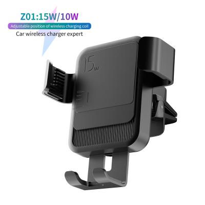 China China-chic Factory Wholesale Z01 15W Car Air Vent Radio Dash Radio Cell Phone Car Charging Charger for sale