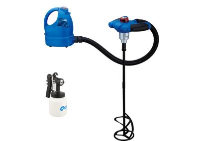 China 1.8m Plastic Home Hand Held Paint Mixer Machine Electric Sprayer 650W for sale