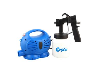 China Blue Electric Mini House Paint Sprayer HVLP System Plastic 1.8mm nozzle 50HZ 60HZ for sale