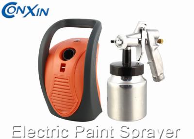 China 800ml Wall Electric Paint Sprayers Blue HVLP System 1.0mm Brass Nozzle for sale