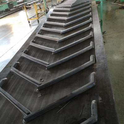 China Metallurgy Industrial Heavy Duty Rubber Multiply Pattern Fabric Conveyor Belt V Type Belt for sale