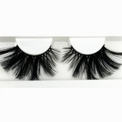 China 6D Professional Wholesale Nature Synthetic Hair Full Tape False Lashes Set 25mm 100% Handmade Synthetic Tresluces Lashes for sale