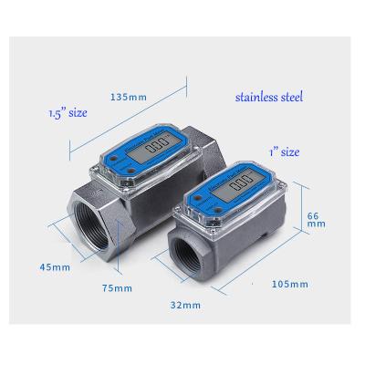 China Stainless steel aluminum low price micro diesel flow meter for sale