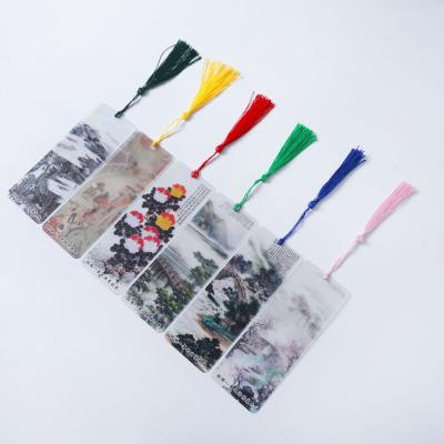 China Wholesale Mark High Quality Custom Colorful Logo Book Europe Design Cute PVC PP Cute Paper Bookmark for sale