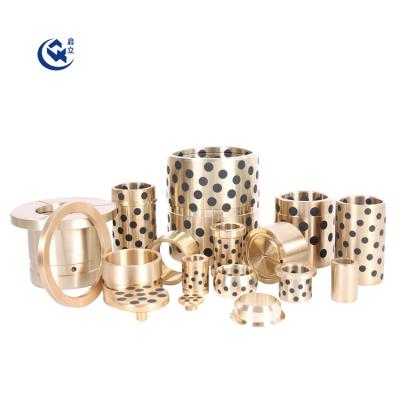 China Garment stores applied exquisite durable sliding dx bushing glacier bearings gold copper factory carton for sale