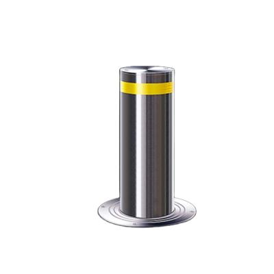 China 304 / 316 / 201 Stainless Steel 1000mm Height Bollard Parking Post Brushed Stainless Steel Outdoor Bollard for sale