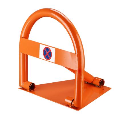 China Security Steel Equipment Traffic Parking Locks With Folding Type Manual Parking Barrier Backup Space Car N Lock for sale