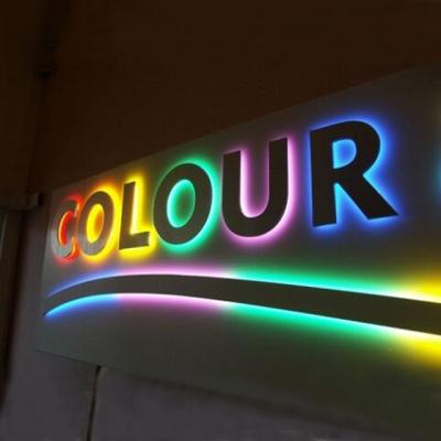 China Factory direct sales led signs large bulb acrylic indoor living room sign led letters for sale