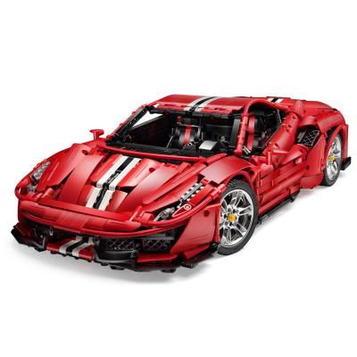 China Italian Building Toy Cada C61042 Sports Car Bricks Blocks Rc Bricks Supercar Speed ​​Building Red City Remote Control Vehicle Sports Toys for sale