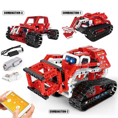 China Building Toy Mold King 15048 Robot Blocks Programmable Bricks Rc Education Transform Block Boy Car Building Kid Electric Transform Toys for sale