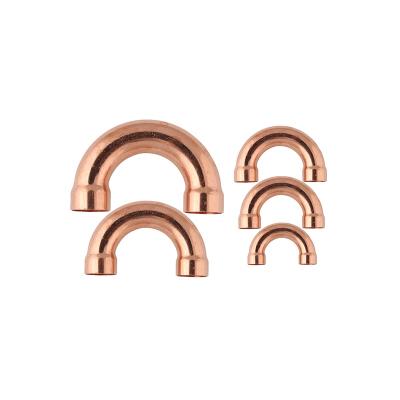 China Fitting Copper Fittings Refrigeration Parts Copper HVAC , Copper Pipe Fitting For Refrigerator And Air Conditioning Equal for sale