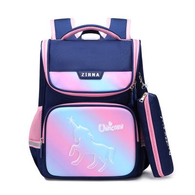 China Waterproof Anti-theft 3d Shell Spine Protected School Student Kid Book Backpack School Bag Set For Girls Boys Teenagers Pencil Case for sale