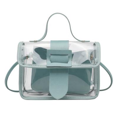 China Wild Transparent Ocean Jelly Shoulder Messenger Bag Latest Fashion Ins Summer Fasion for sale