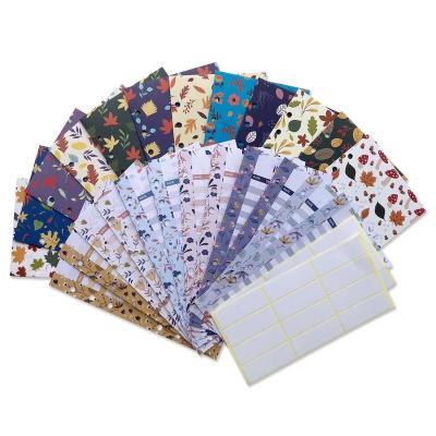 China Colorful Customized Gift Wrap Envelope Sets for sale