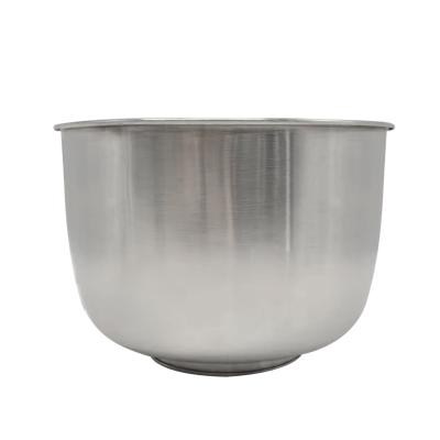 China Minimalist Stainless Steel Mixing Bowl Capacity 3.5LSteel Round Bowl for sale