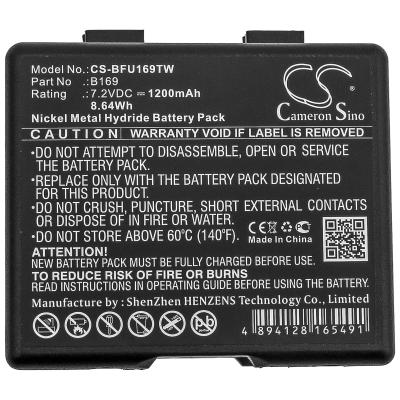 China Consumer Electronics Ni-MH Two Way Radio Battery For AEG Teleport K, B169 1200mAh / 8.64Wh for sale