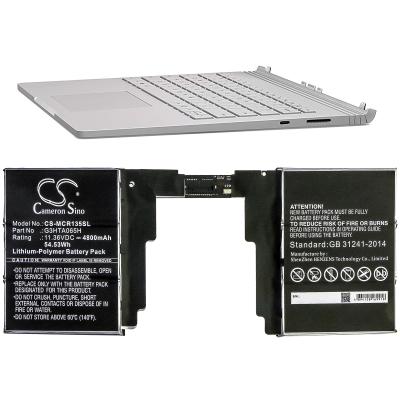 China Consumer Electronics Tablet Battery for Outdoor Book 3 13.5 Keyboard, G3HTA065H 4800mAh 11.36V for sale