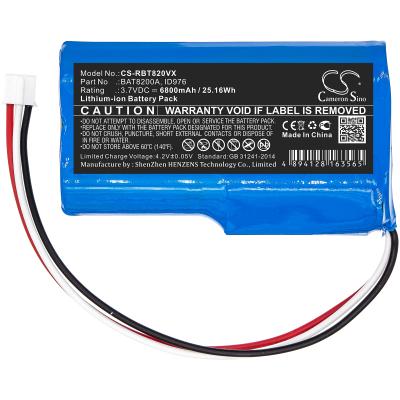 China Consumer Electronics Lawn Mowers Battery for Robomow Robozone Switch 2019, BAT8200A ID976 6800mAh/25.16Wh for sale