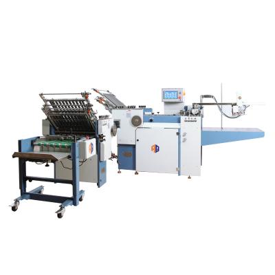 China Printer AOQi Manufacturer Stable Performance Automatic Counting Sheet Machinery Leaflet Folding Machine for sale